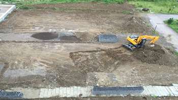 مراحل احداث باغ گیاهان دارویی دانشگاه علوم پزشکی گیلان